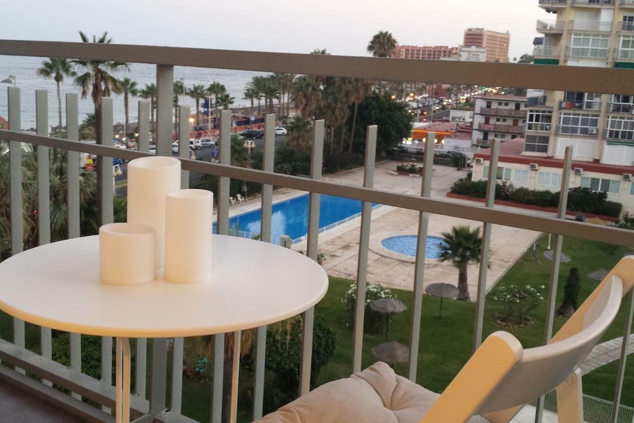 베날마데나코스타 M1 403 Frontal Al Mar Vistas Terraza Y Wifi 아파트 외부 사진
